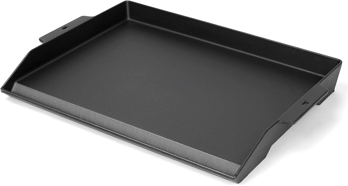 GFTIME Plaque de cuisson, avec bords extra hauts, 58, 6 × 40, 5 × 6, 5 cm, pour cuisinières, 58, 6 × 40, 5cm, charbon et électrique