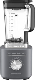 KitchenAid Blender, acier inoxydable, 10 vitesses, 3 programmes