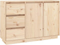 Buffet, 111 × 34 × 75 cm, vidaXL, 2 portes, 3 tiroirs