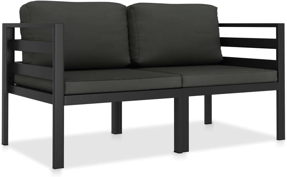 Canapé Kaloriko, Pour terrasse, 70 × 70 × 64, 5 cm, 7 cm, 15 cm, Modulable, Résistant aux intempéries, balcon, jardin