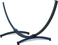 Potenza Hamac, Structure Cintrée sans Soudure, Acier Galvanisé Antirouille, 370cm, Pied de Jardin Extérieur, 350kg, 360cm, Made in EU