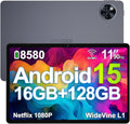 DOOGEE Tablette tactile, 11 Pouces, Support Netflix/Face ID/5G WiFi/ BT5.0 /Widevine L1, Tablette 11 Pouces 90 Hz, 16Go 128Go, Wi-Fi