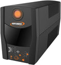 Onduleur, éclairage LED, 96 × 286 × 138 mm, INFOSEC, 700VA