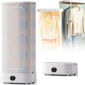 NzEupno Sèche-linge, pliable, 53 × 36 × 15 cm, IdéAl Pour Les Voyages, 1000 W, 10 v, L'Appartement, 68 °C, éclairage LED, portable, La Maison