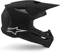 Casque, Alpinestars, noir mat, moyen
