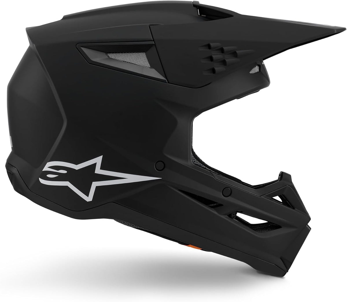Casque, Alpinestars, noir mat, moyen