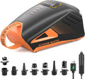 OutdoorMaster Gonfleur et pompes électriques, 74 Wh, 8 Embouts pour Gonflables, 20 PSI Pompe Sup Rechargeable 74 Wh, 12V, 15, 8V, 74Wh, 45W