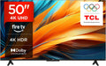Téléviseur TCL 50PF650 Airplay2, éclairage LED, 50 Pouces, 50PF650 50 Pouces 4K Ultra HD, 50Pouces, 4K UHD, HDR 10, Smart LED Fire TV, Dolby Vision
