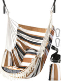 Chihee Siège suspendu, Sièges Suspendus Chaise suspendue Hamac 2 oreillers Inclus, portable