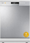 Comfee CDWPF1201PS Lave-vaisselle, 60 cm, verre, 845 mm, 598 mm, 600 mm, 300 mm, 12 Couverts, 72 °C, pose libre