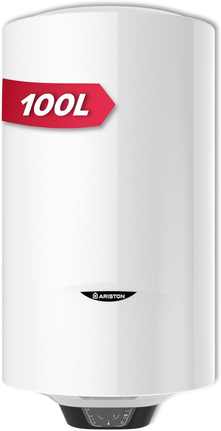 Ariston Chauffe-eau électrique, éclairage LED, 45 cm, Ø450 mm, PRO1, 100L, 65°C, PRO1 ECO 100L