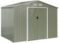Abri de jardin, FERRAIN 5.29m2 Vert et Blanc, Alice's Garden, 117 × 162cm, 277 × 194, 5 × 203cm, 267 × 181cm, 265 × 179cm, 2, 77 × 1, 91m