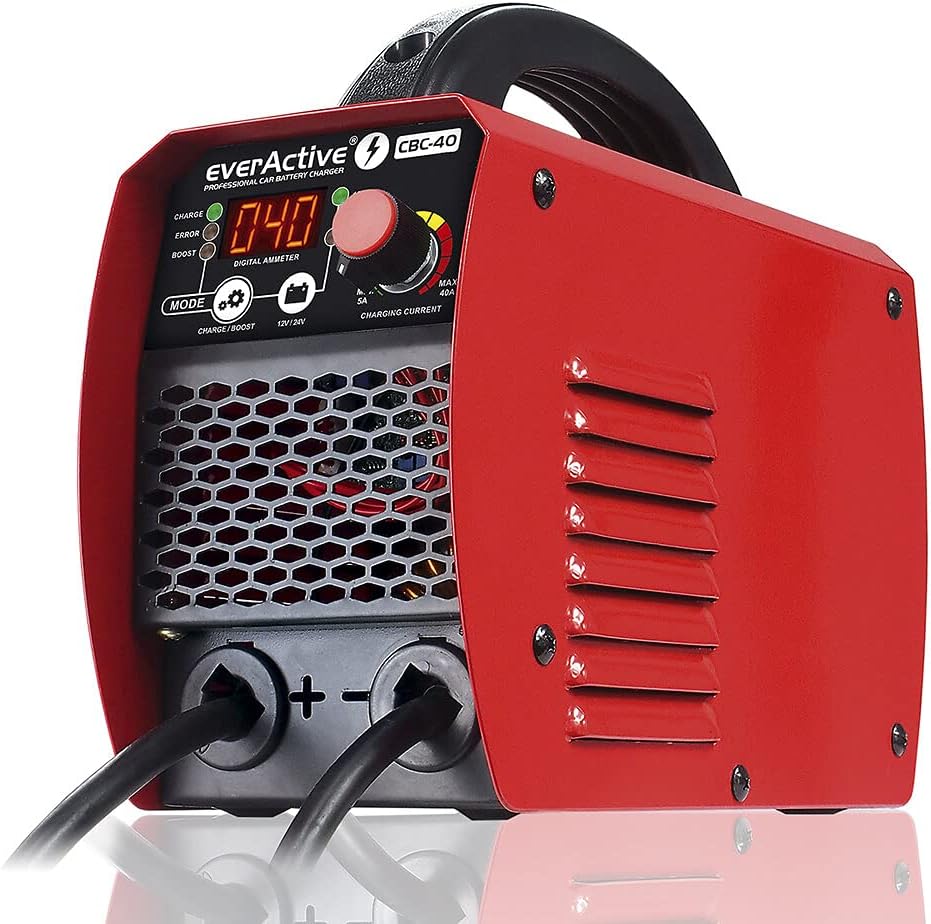 Chargeur de batterie, 24 V, everActive, CBC-40, 12V, 24V
