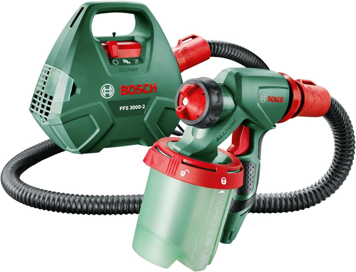 Bosch Pistolet à peinture et accessoires, 650 W, 1 000 ml, 1000 ml, Pistolet à peinture PFS 3000-2