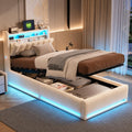 Lit, 207 × 95 × 103 cm, éclairage LED, QMTXBYJ, 90 × 200 cm, réglable, sans Matelas, Velours