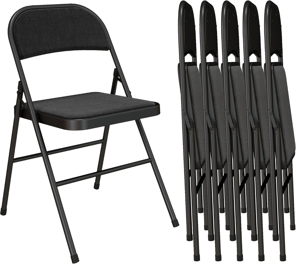 Chaise, 45 × 46 × 78 cm, pliable, HOMCOM, 45l, 37l
