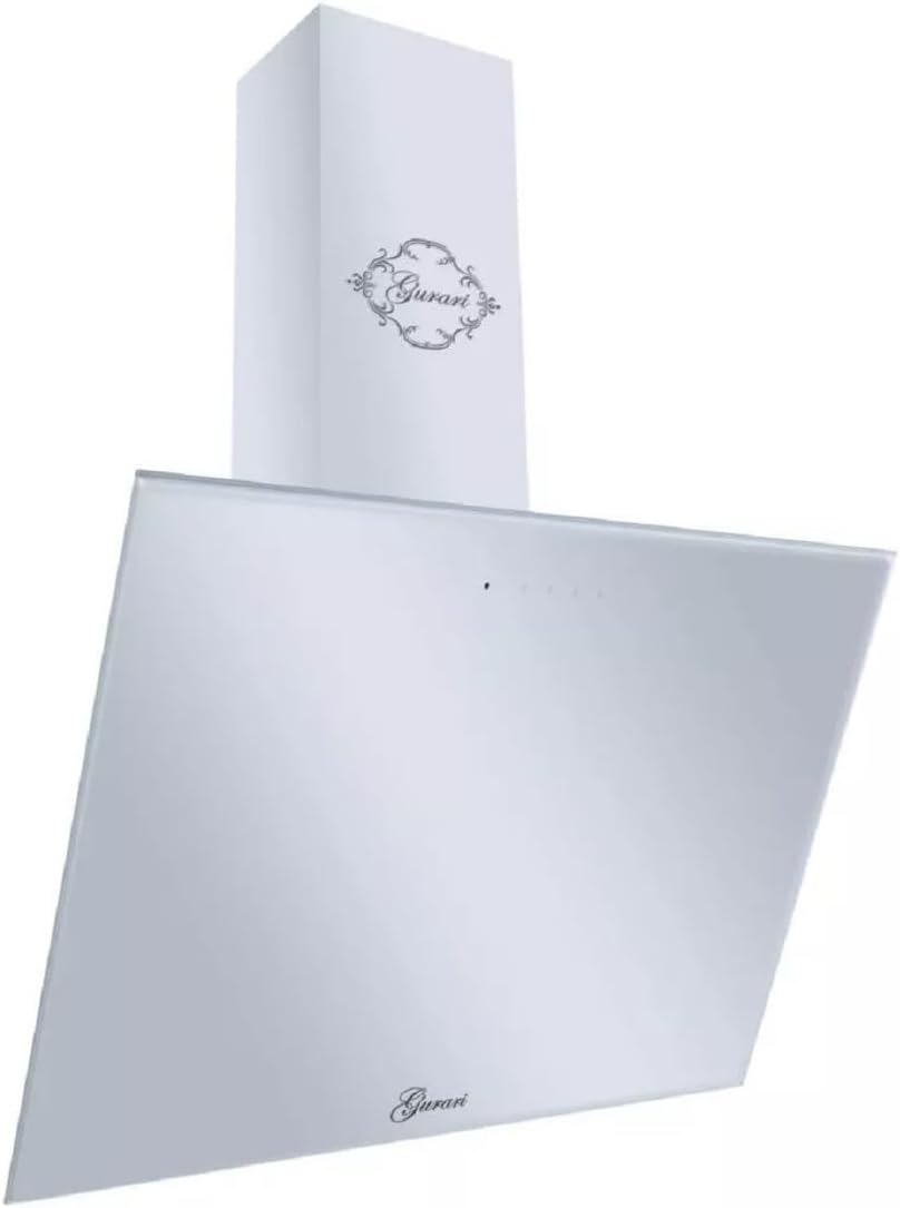 Gurari Hotte aspirante, 80 cm, télécommande, verre, 286 WH, 796 mm, 385 mm, 380 mm, 150 mm, 120 mm, 3 niveaux, 1000 m3/h, commande tactile