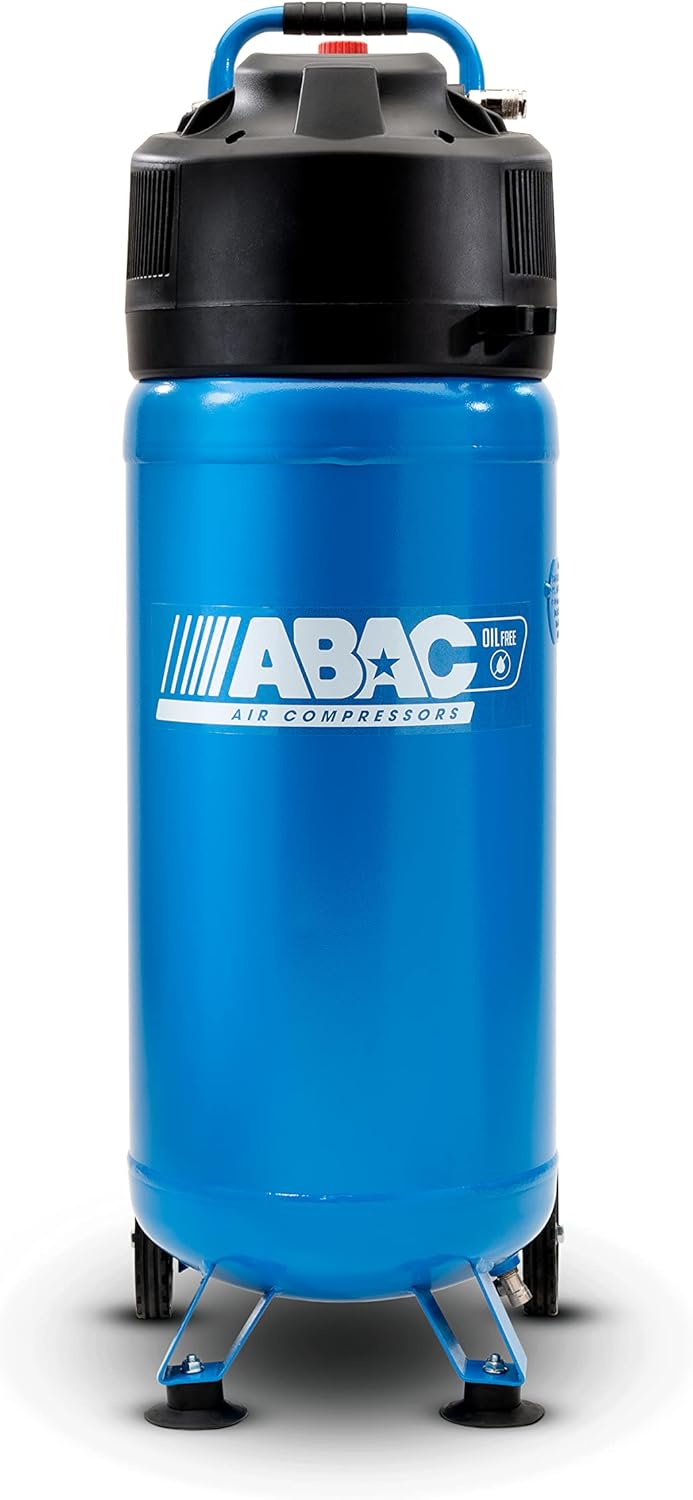 Compresseur d'air, 97 dB, ABAC, 230 V, 220 l, Niveau Sonore 97 dB (A), 50V, Pression Maximale 10 Bar, Puissance 2 ch, Réservoir 50 litres