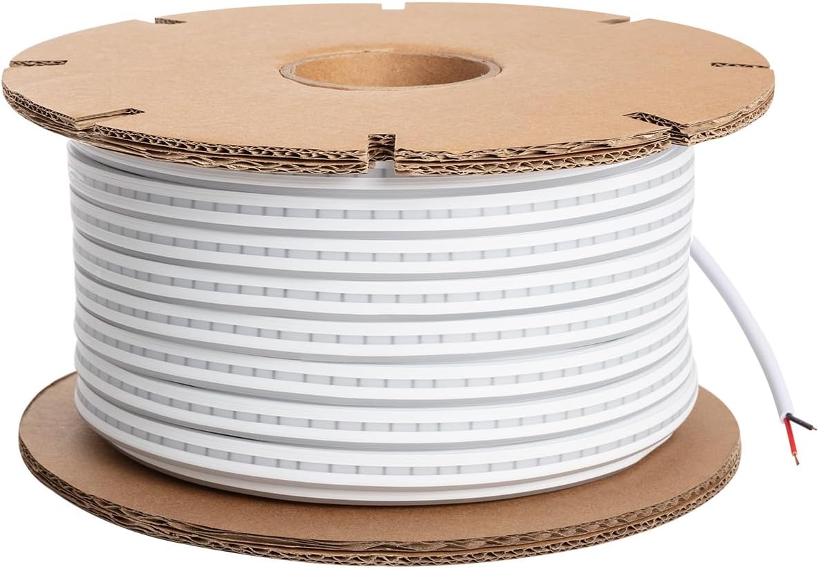 LEDKIA LIGHTING Ruban LED, 24 V, éclairage LED, 8 W, 0, 10 cm, 12 mm, 6 mm, IP65 N-FLEX6, 24V