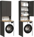 Sèche-linge PLATAN ROOM, 56 cm, 18 mm, 210 cm, 65 cm, 25 cm, Meuble de salle de bain