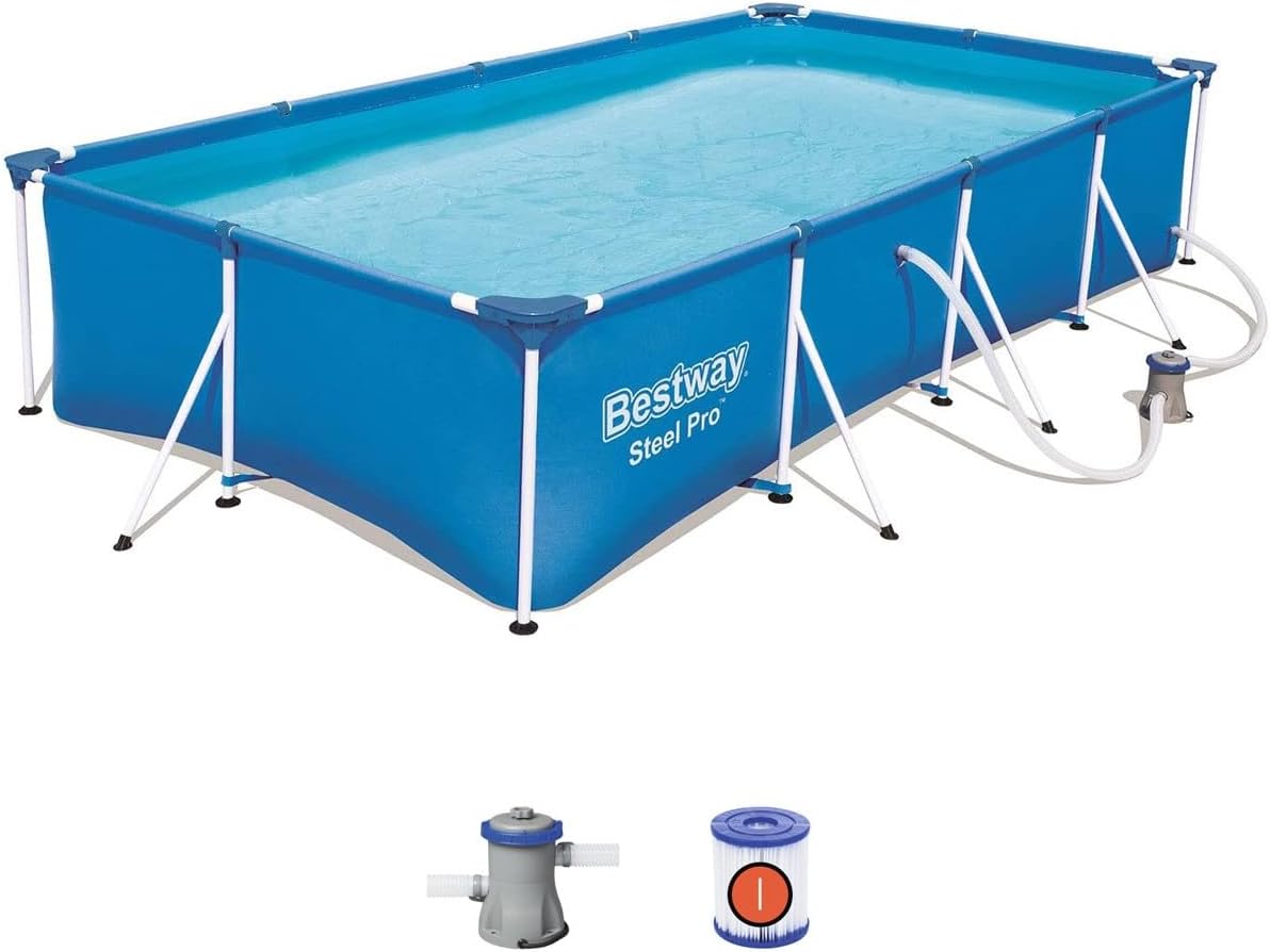 Bestway Piscine hors sol, 81 cm, 81cm, 1, 25 m3/h, Filtre à Cartouche