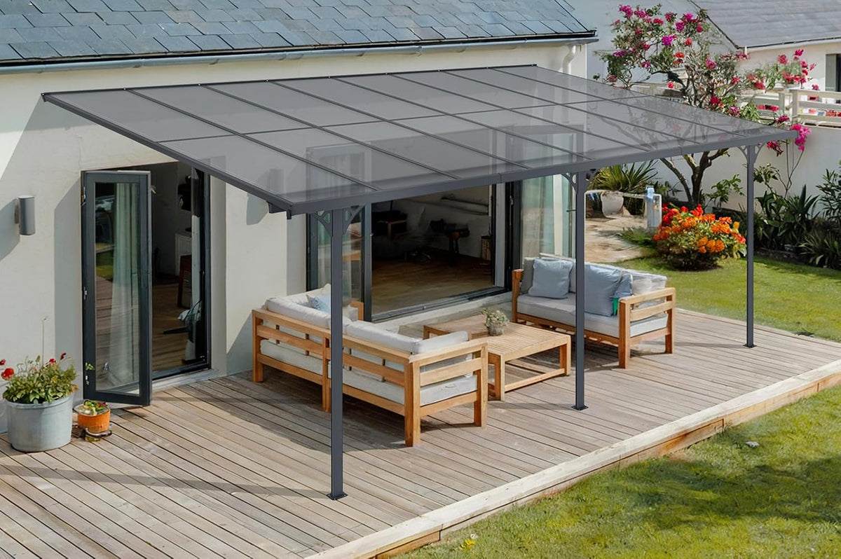 Tonnelle, 495 × 300 cm, réglable, Cazeboo, 70 × 35 × 0, 8 mm, 495 cm, 180 cm, 193 cm, 6 mm, 5 × 3 m
