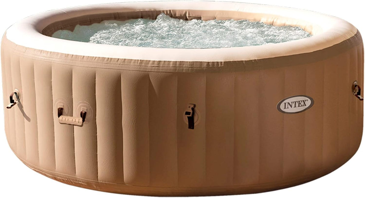 Intex Bain à remous, Pure Spa Sahara 6 Places 28428EX Beige