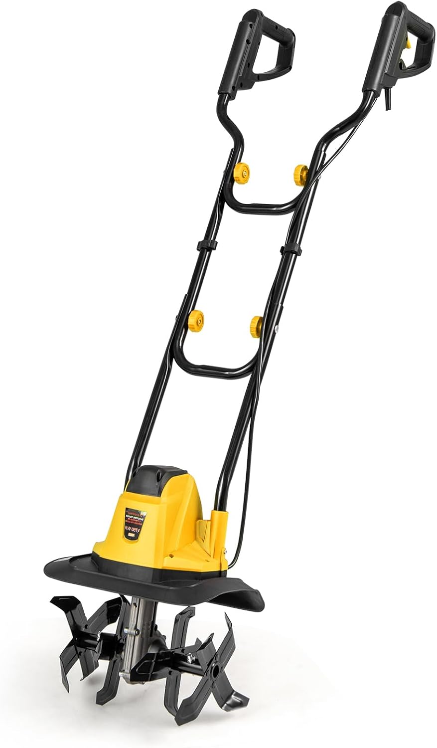 Motoculteur, 32 × 24 × 138 cm, Motobineuse Electrique Pliable 750W, SOARS, 32 cm, 22 cm, Largeur de Travail 32 cm, 1200W, 1500W, 4 Fraises