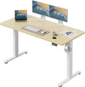 Bureau, 140 × 60 cm, réglable, VFU, 118 cm, 55 dB, Beige