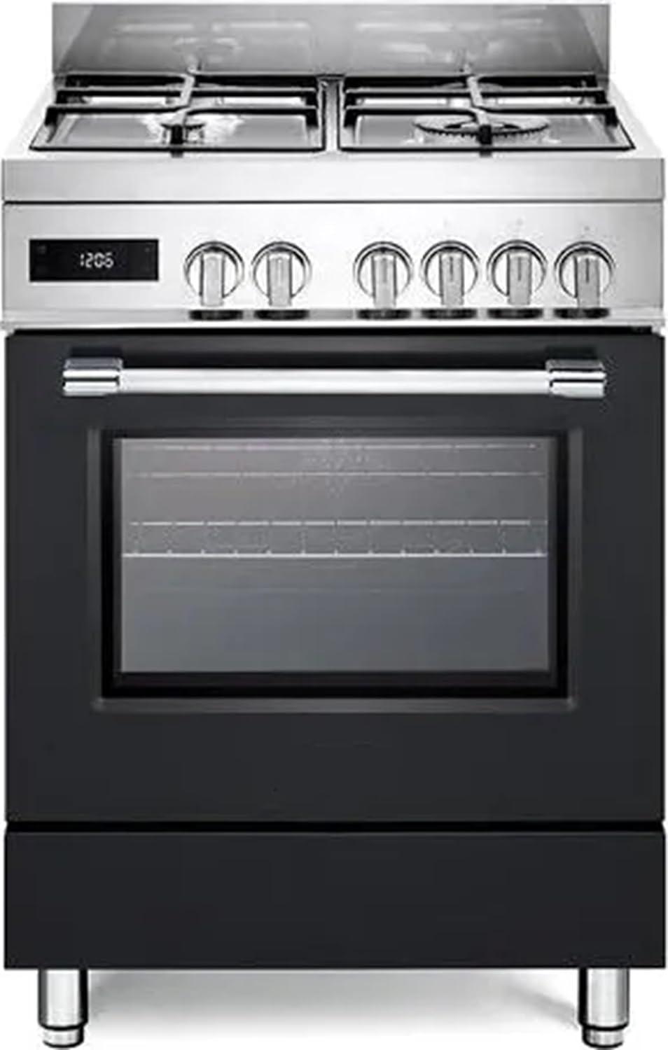 Cuisinière, acier inoxydable, 60 × 60 cm, De'Longhi, 60 × 85, 7 × 60 cm, PRO66MALPZ