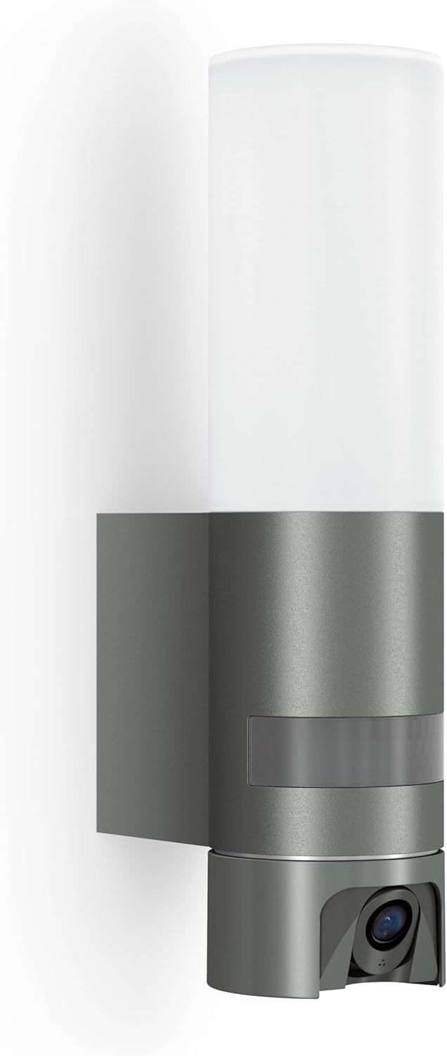 Éclairage de écurité, Aluminium, Applique LED extérieure L 625 CAM SC, STEINEL, 14 W, Wi-Fi, réglable