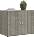 Coffre de rangement, 100 × 55, 5 × 80 cm, Armoire de Rangement en Résine, Tomostar