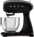 Smeg Batteur sur socle, 1000 W, acier inoxydable, 4, 8 L, 10 vitesses, Robot pâtissier 4.8l 1000w noir SMF05BLEU