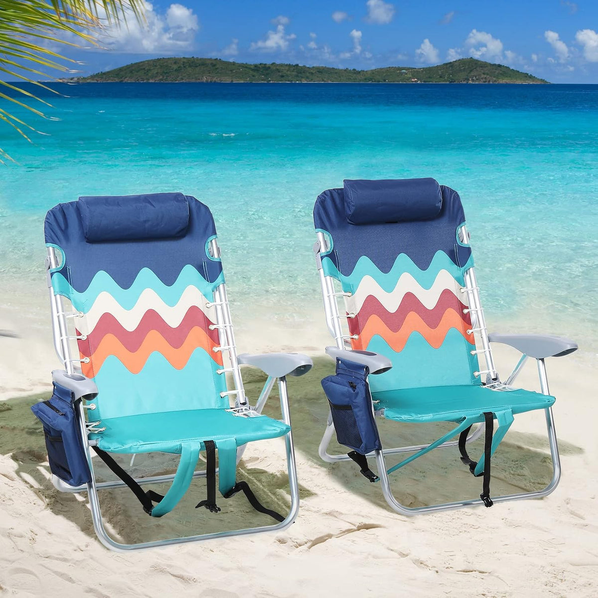 Chaise LET'S CAMP, 70 cm, pliable, 67 cm, 90 cm