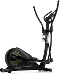 Vélo, 150 kg, ZIPRO, 32 Niveaux, elliptique jusqu'à 150 kg, 32 Niveaux de résistance, Crosstrainer Heat, Appareil de Fitness