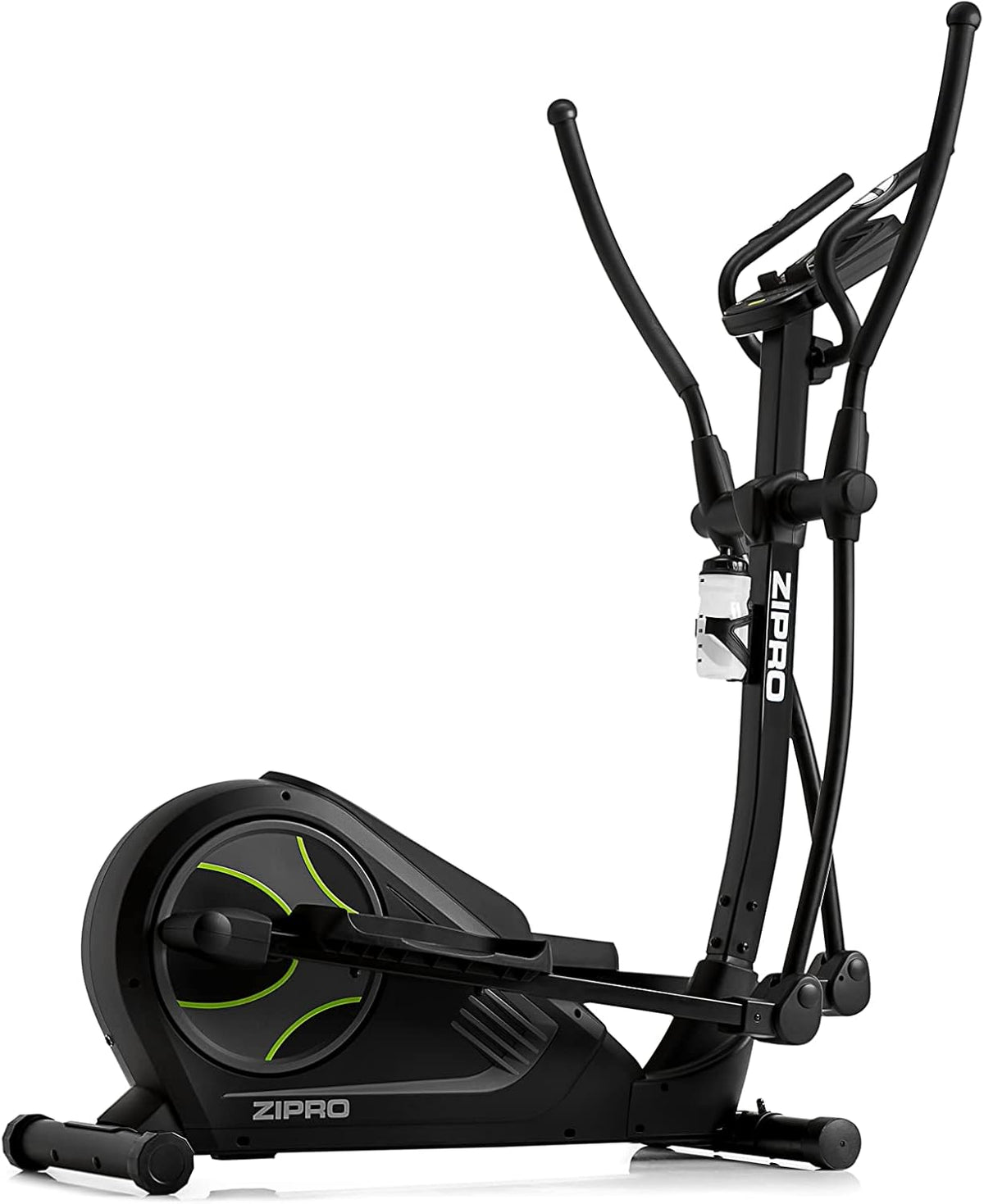 Vélo, 150 kg, ZIPRO, 32 Niveaux, elliptique jusqu'à 150 kg, 32 Niveaux de résistance, Crosstrainer Heat, Appareil de Fitness