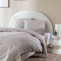 Lit, 165 cm, Terre de Nuit, 105 cm, 9 cm, Beige
