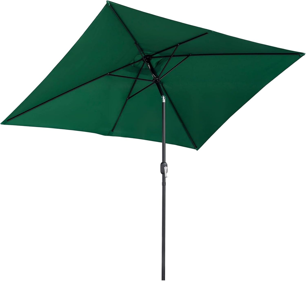 Parasol, 297 × 192 × 248 cm, réglable, 297 L, 192 l, 3, 8 cm, 4 Couleurs, Dark Vert