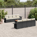 Canapé Vanitopaz, 55 × 62 × 69 cm, réglable, pour terrasse, 62 × 62 × 69 cm, 55 × 55 × 37 cm, résistant aux intempéries, modulaire