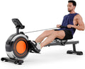 Rameur, 160 kg, Bluetooth, 16 niveaux, réglable