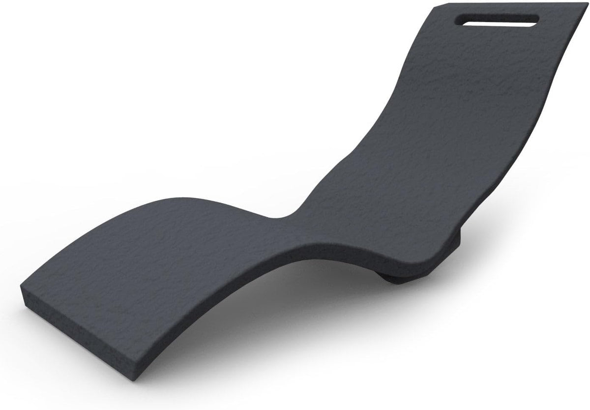 Arkema Design Bain de soleil, S010 S010, S010/7016, Serendipity, Chaise Longue Effet Pierre Ergonomique Couleur Anthracite