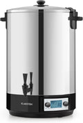 KLARSTEIN Distributeur de boissons, réglable, acier inoxydable, 40 L, 2500 W, Cuve à Conserves 40 L, 100°C, KonfiStar 40 Digital Stérilisateur