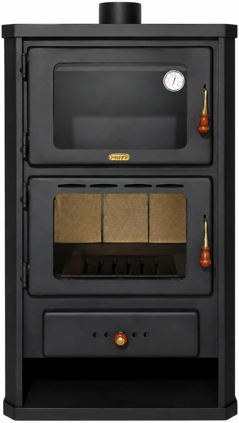 Chauffage aux combustible solides, Poêle à bois avec four. Four, 530 mm, PRITY 95 LTD, 570 mm, 930 mm, 480 mm, 450 mm, 310 mm, 400 mm, 410 mm, 2 mm