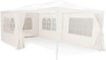 Tonnelle, Tente de Camping pour 70 Personnes, 24 mm, Barnum avec Parois Latérales, Lifetime Garden, 3 × 6 M, Blanc Étanche