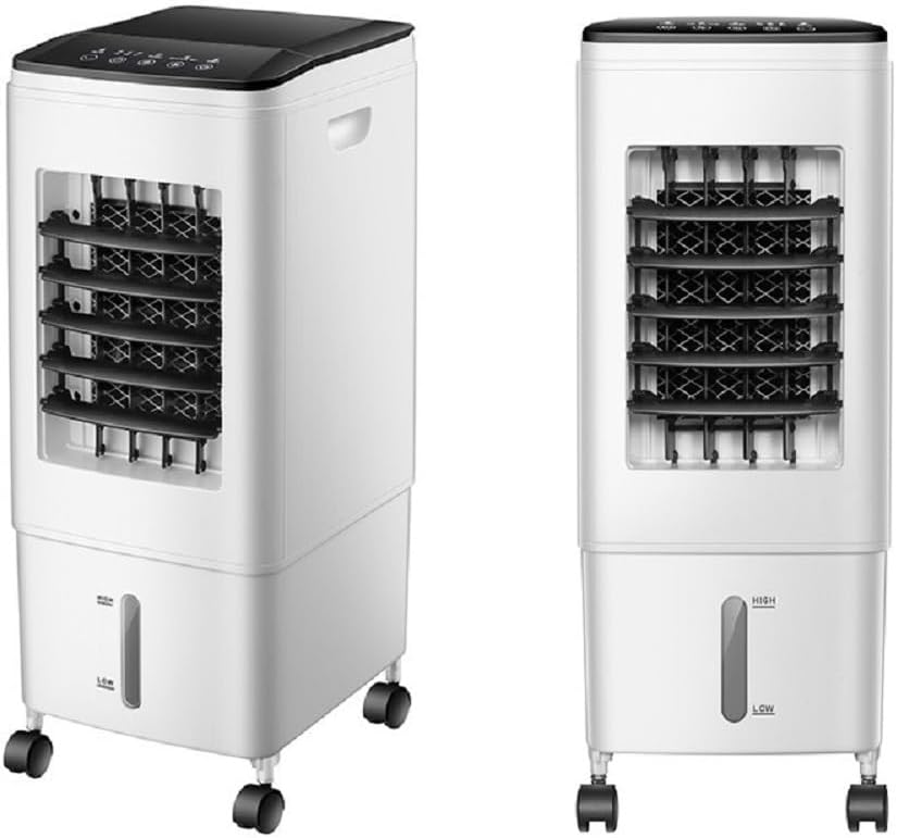 Climatiseur Climatiseur-JM, réglable, 60 × 28 × 29, 5 cm, 3 VITESSES, 60 × 28 × 29.5cm, 65W, portable, réservoir d'eau, Mechanical