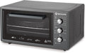 BEHOME Four grille-pain, 1500 W, Four électrique 48 litres ventilé émaillé auto-nettoyant avec lumière intérieure, verre, 90 pouces