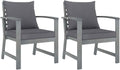 Chaise de jardin, 60, 5 × 60, 5 × 81 cm, vidaXL, 34 cm, 8 cm, 15 cm