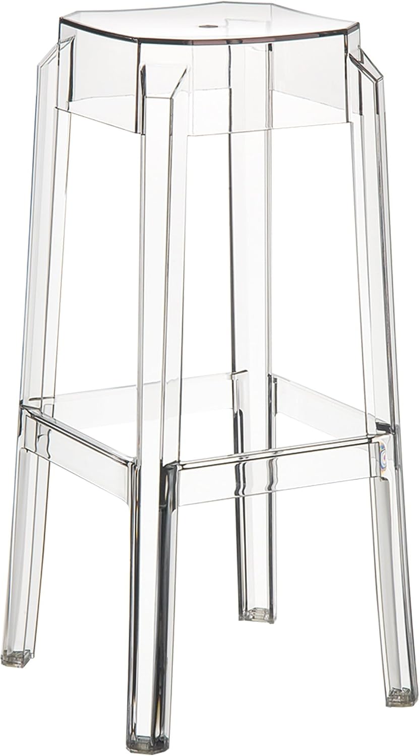 Tabouret, 75 cm, Chaise Haute de Cuisine Empilable, CLP, 2 kg, 36 cm, 35 cm, - Hauteur 75 cm