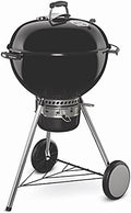 Barbecue, acier inoxydable, 57 cm, Weber, 2 paniers, édition spéciale Noir, Master-tactile, GBS