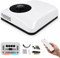 Climatiseur chengxiaorui, télécommande, 10000 BTU, 45 dB, Unité de Toit 10000 BTU, 12V, portable, Chauffage et Refroidissement Ultra Silencieux